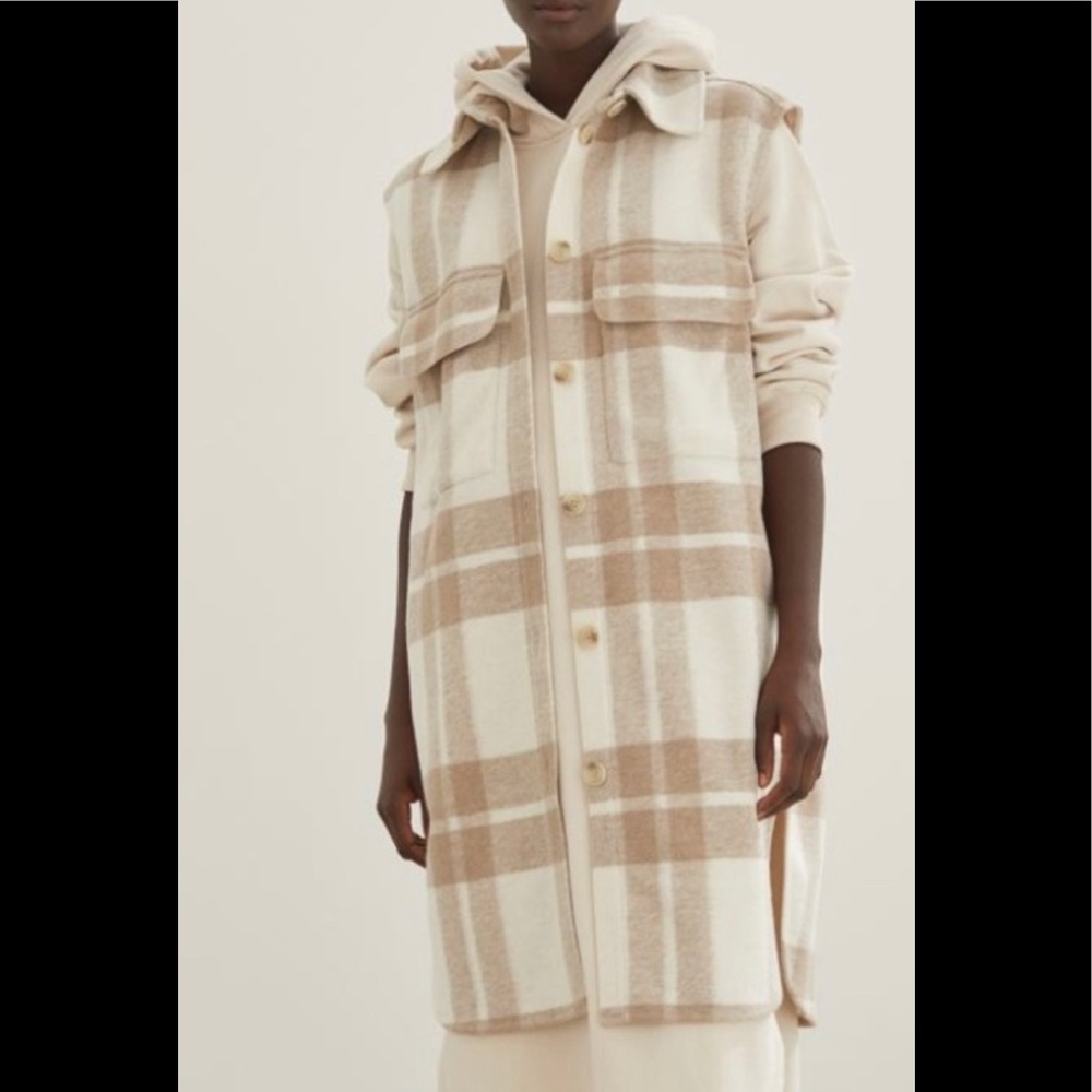 sleveless shirt jacket